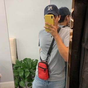 Red Mini Crossbody Bag